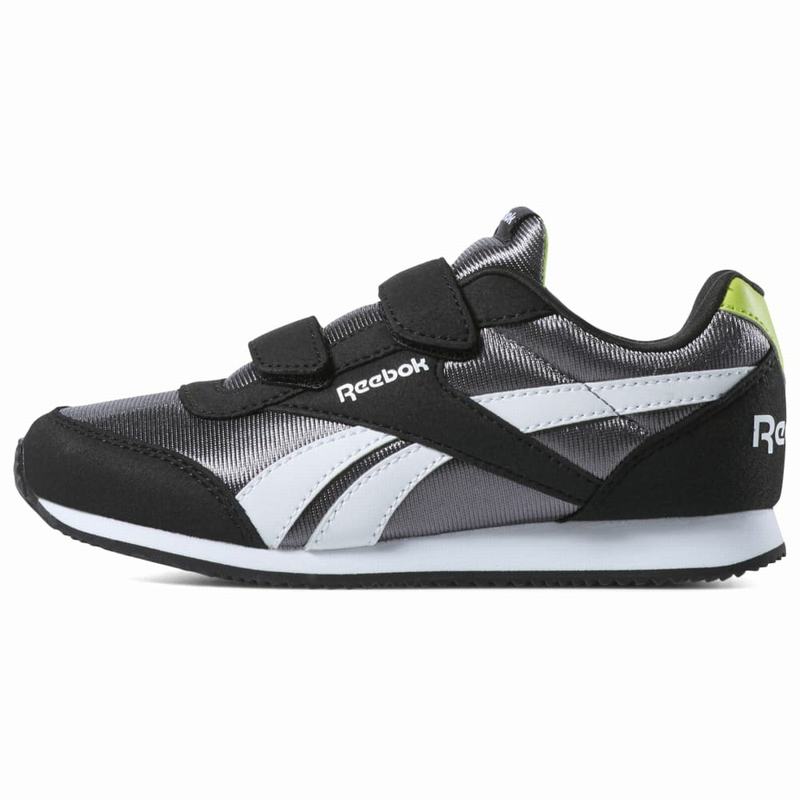 Tenisi Reebok Royal Classic Jogger 2 Baieti Negrii/Gri/Albi Romania BU9519GN
